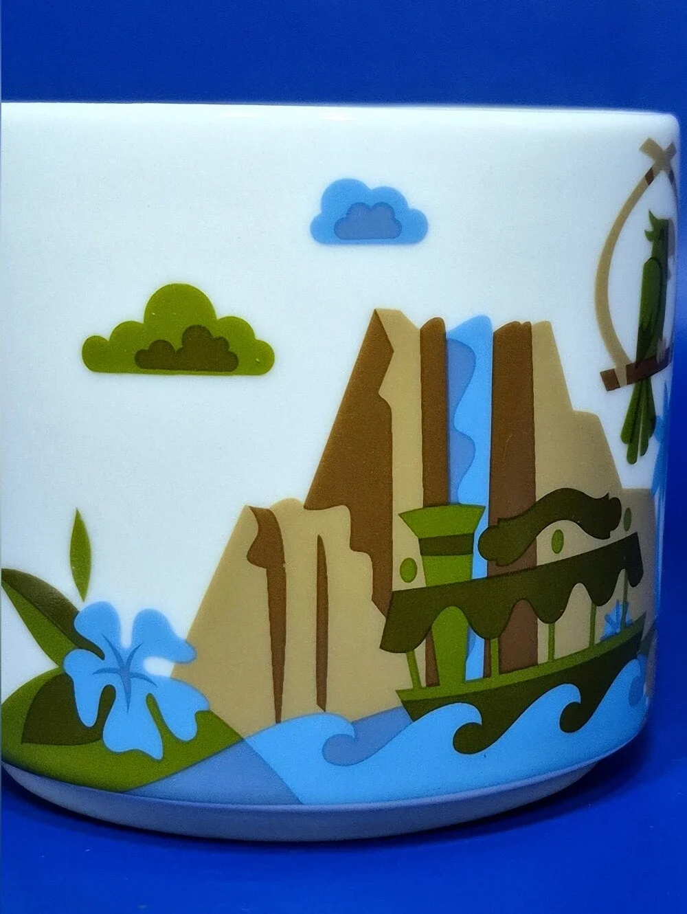 Starbucks Disneyland Adventureland You Are Here Mug 14oz (Like New, No Box)